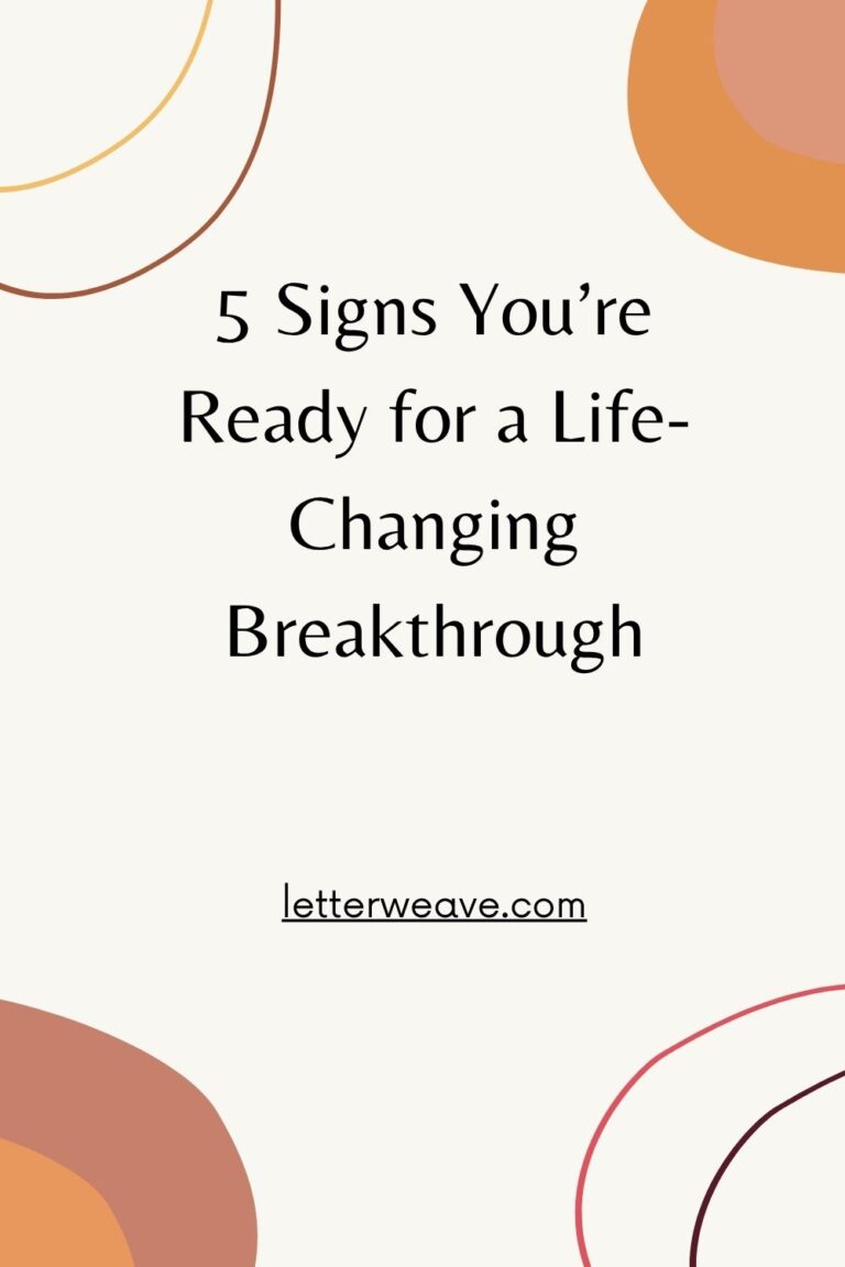 Why This Really Matters We’re so used to thinking breakthroughs are loud, dramatic, maybe even Insta-worthy. But the truth? A life-changing breakthrough often looks painfully ordinary. It’s in the quiet unraveling. The random crying in Target. The “I can’t do this like I used to” moments. The slow, terrifying release of the version of you that everyone else loved—but you never truly felt safe being. This matters because we live in a world that claps for productivity, hustle, and overnight success. But what we really need is softness. A pause. A sacred what now? When you start noticing these little signs—when life begins to itch, stretch, and shift in quiet ways—that’s not failure. That’s evolution. That’s your next chapter tapping you on the shoulder. And the braver you get about listening, the clearer it all becomes. Conclusion So yeah—if you’ve been feeling weirdly emotional, kind of tired, and vaguely like you want to burn everything down but also maybe start a garden? I see you. You’re not behind. You’re not broken. You’re probably just on the edge of your life-changing breakthrough—and it’s not supposed to feel glamorous. It’s supposed to feel like this. Messy. Tender. Brave. You don’t have to have the whole plan. You just have to keep going. Keep noticing. Keep choosing honesty over hustle. Keep listening to that tiny whisper in you that says: “Maybe this isn’t the end. Maybe it’s the beginning.” Your breakthrough won’t always announce itself. Sometimes, it asks if you’re willing to show up without knowing the outcome. You are. You’re already doing it. So take the nap. Cry the tears. Laugh mid-spiral. And trust: you’re closer than you think.